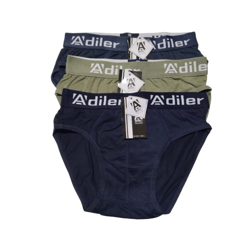Celana Dalam Pria Adiler Katun Isi 3Pcs