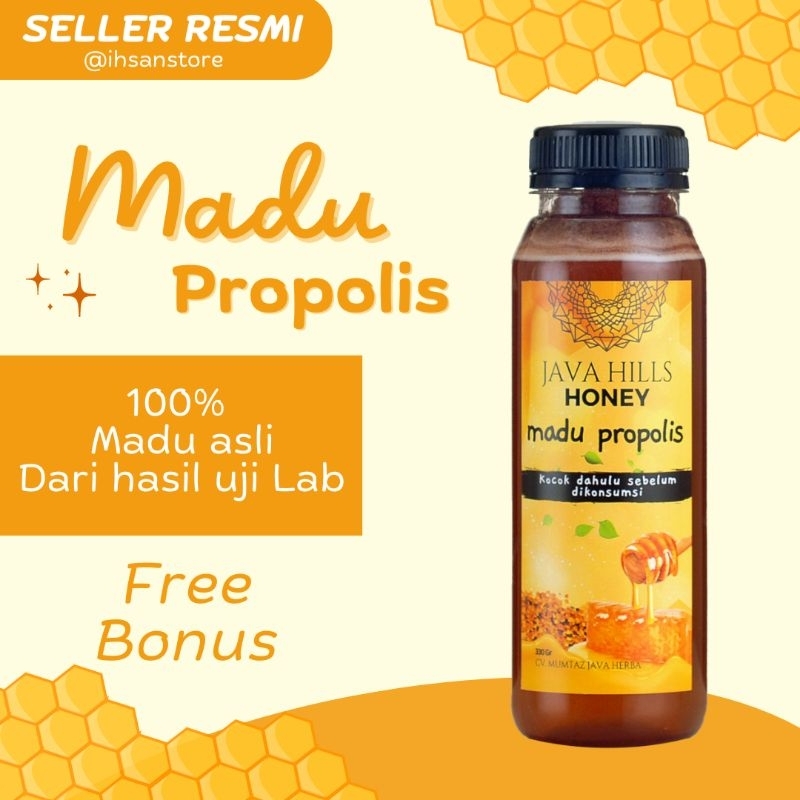 

TEGAL MADU PROPOLIS 320GR PREMIUM JAVA HILLS RAW HONEY