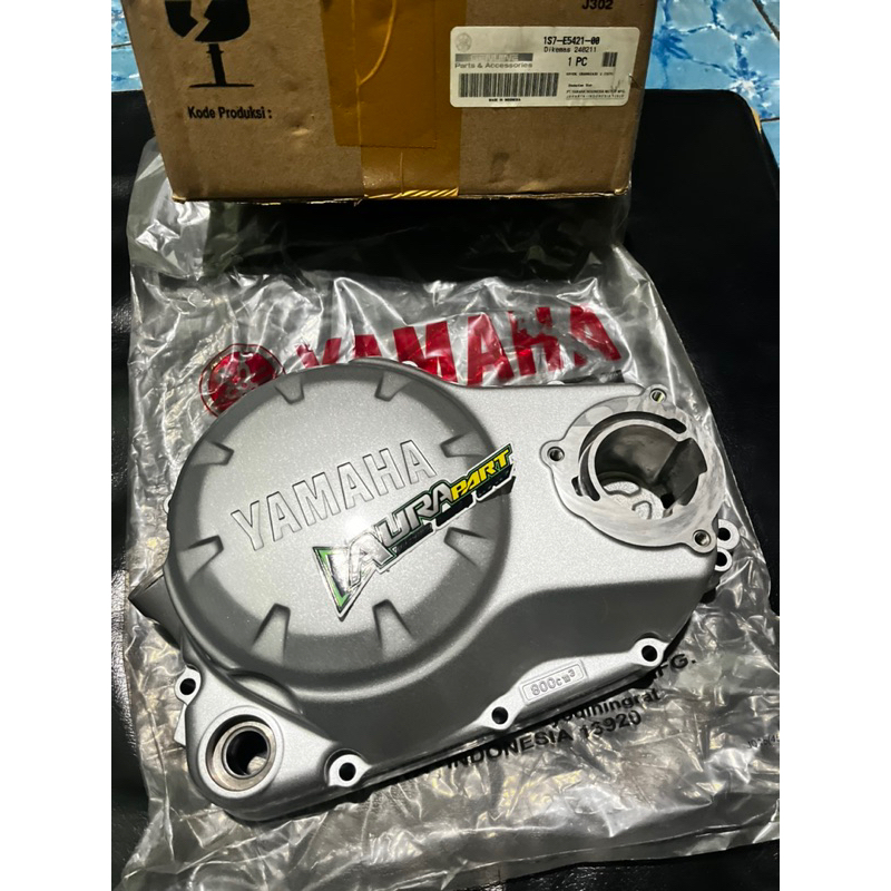 Cover crankcase tutup blok mesin bak kopling Jupiter MX Original YGP 1S7-E5421-00
