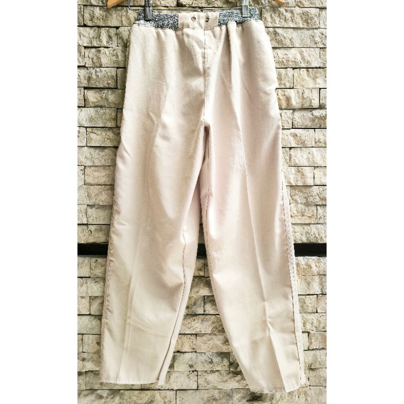 PRELOVED RELAX CHINO PANTS MEN CREAM - CELANA PANJANG PRIA