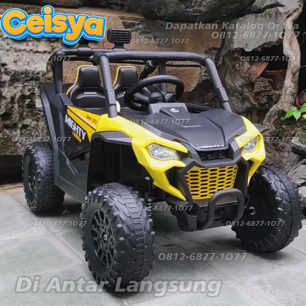 Mobilan Aki  Anak // Model jeep M9388 - MIGHTY 1000S // Mobilan PMB