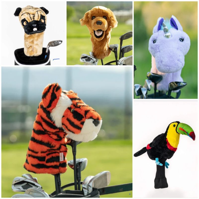 Sarung Pelindung Stick Golf Headcover Stick Golf Pelindung Stick Golf Driver Golf Dalphnes Headcover