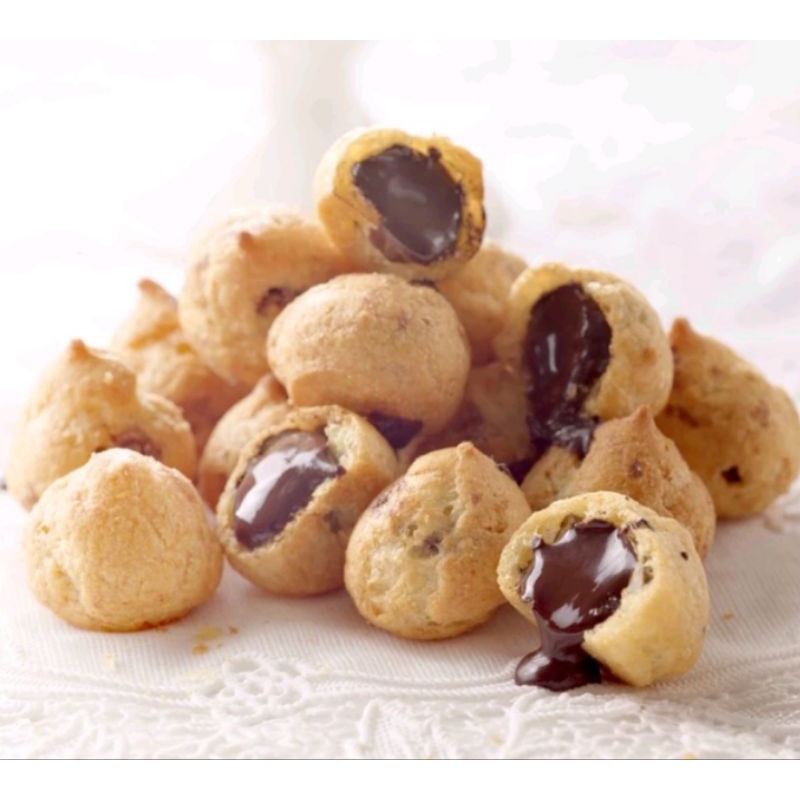 

Soes coklat sangat lumer coklat berat 1kg