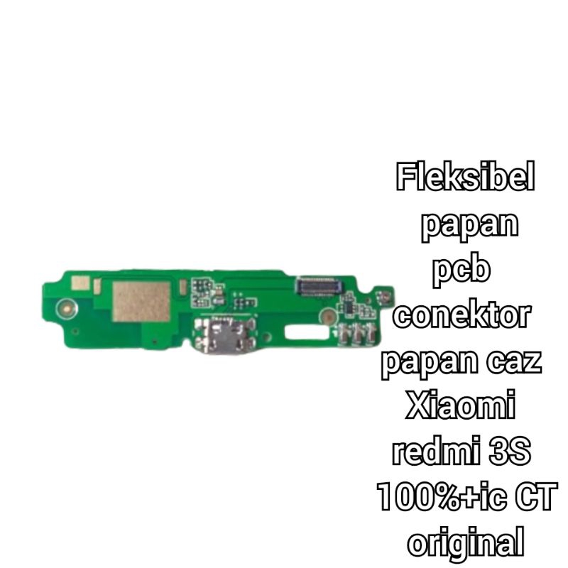fleksibel conektor cas pcb carger xiaomi redmi 3S 100%+ic CT original fleksibel PCB conektor papan v
