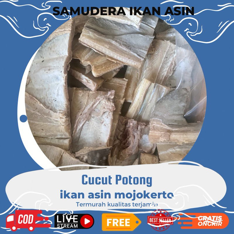 

IKAN asin cucut potong