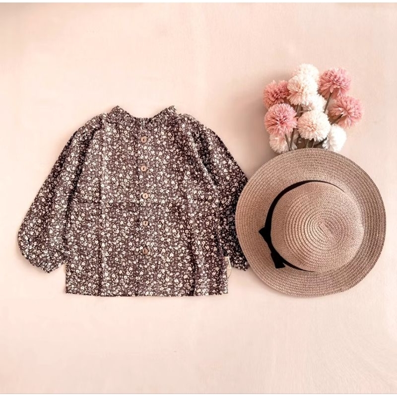 Atasan Rayon Anak Lengan Panjang / Blouse Rayon Anak