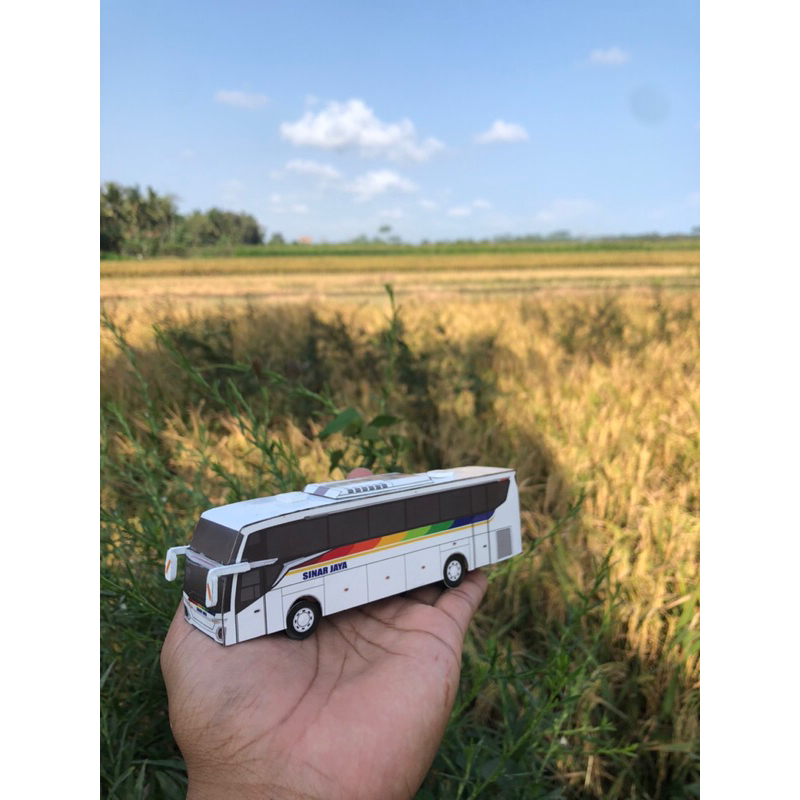Miniatur Bus Jetbus 5 Sinar Jaya