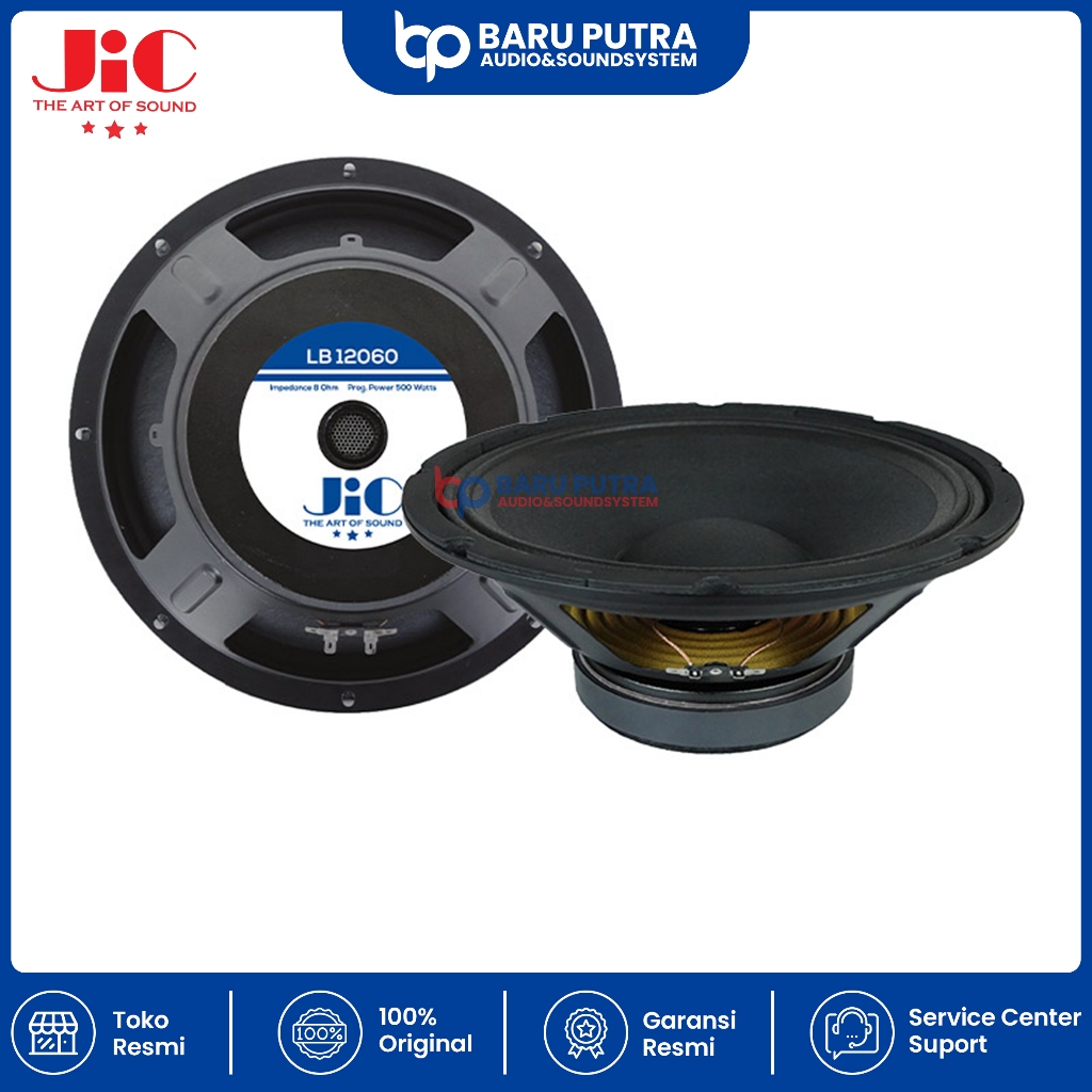 Speaker Komponen JIC LB 12060 12Inch / Speaker Component 12" LB-12060