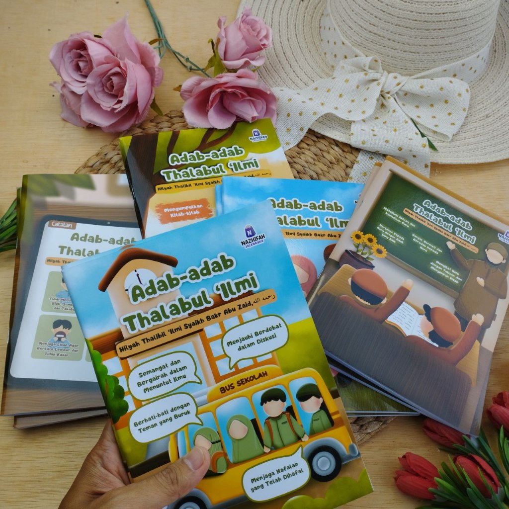 

Buku Tulis Anak Islami Tema Adab Thalabul Ilmi 1 Pack 10 Buku