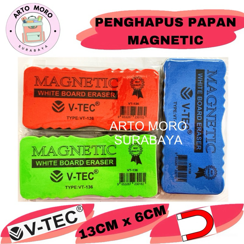 

PENGHAPUS PAPAN TULIS MAGNETIC VTEC READY STOCK SURABAYA