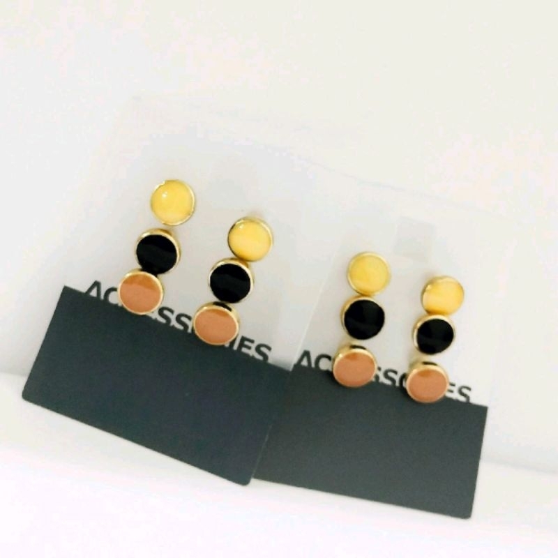 (245773/585268/902652) Anting Wanita 1 Set / Aksesoris Wanita