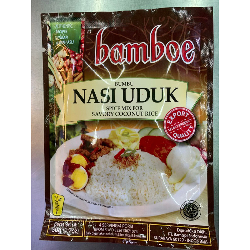 

Bamboe nasi uduk