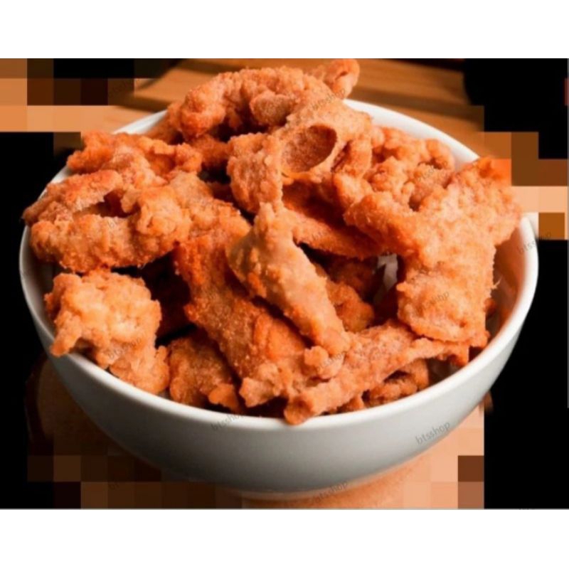 

KULIT AYAM CRISPY RASA BALADO UKURAN 1KG