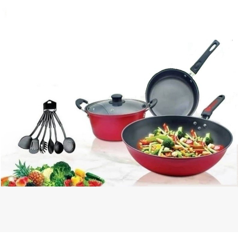 Panci Set  Teflon GSF 2629