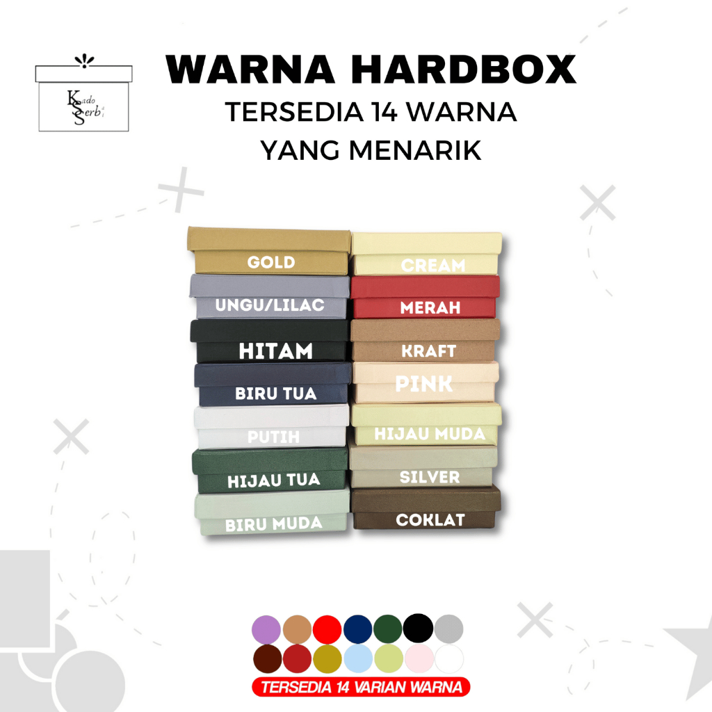

RB Hardbox UK 24 x 17 x 8 cm Kotak Kado Hampers Giftbox L Rigid Box L Kotak Keras L Kotak Tebal