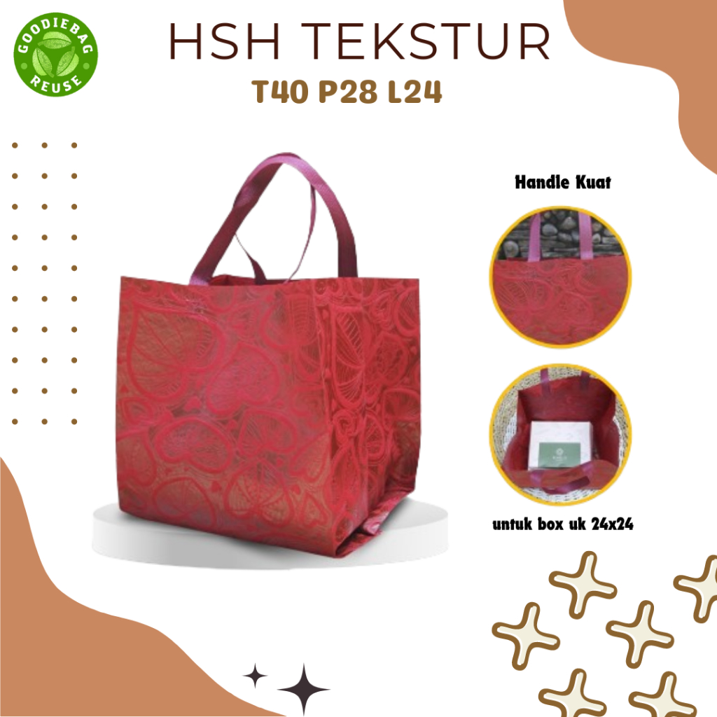 

tas hajatan untuk box nasi murah kuat uk 24 texture banyak pilihan warna