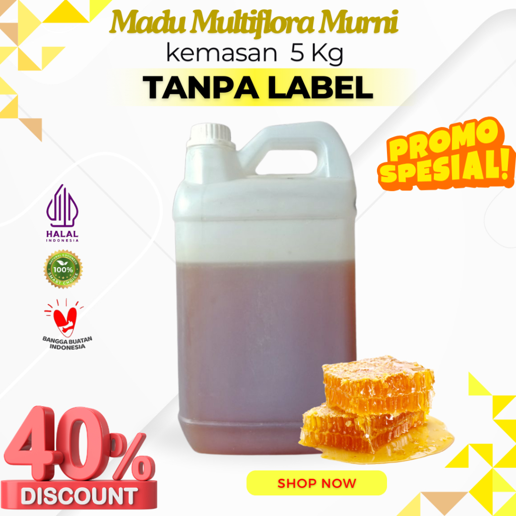 

Madu Multiflora Premium Curah 5kg