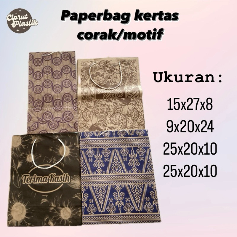 

PAPERBAG KERTAS CORAK