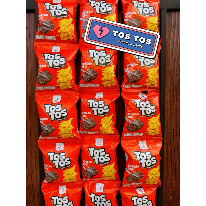 

TOS TOS Tortilla Chips 1 renteng isi 10pcs