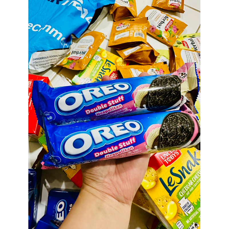 

Oreo double stuff neapolitan aussie