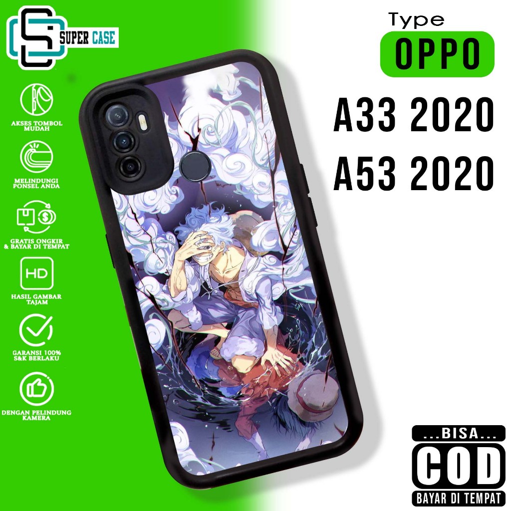 Case Hp For OPPO A53 2020 A33 2020 OPC SoftCase Glossy casing Handphone Silikon Glass