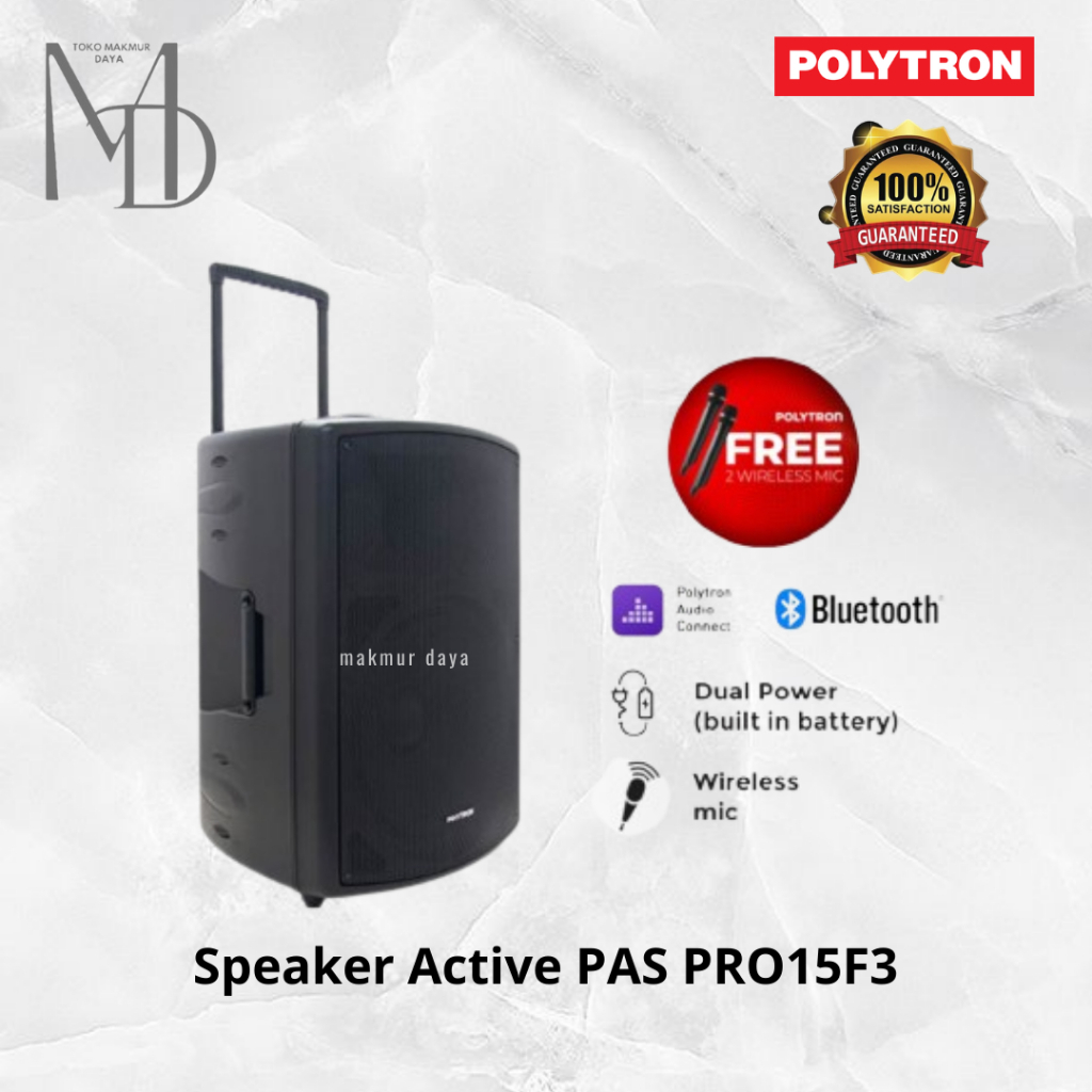 Speaker Active Polytron PASPRO15F3 / PAS PRO 15F3 / PAS PRO15F3