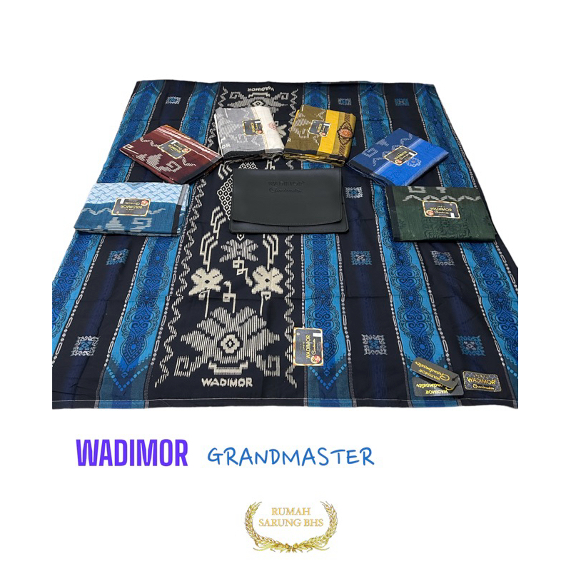 SARUNG WADIMOR GRANDMASTER JAQCUARD SONGKET