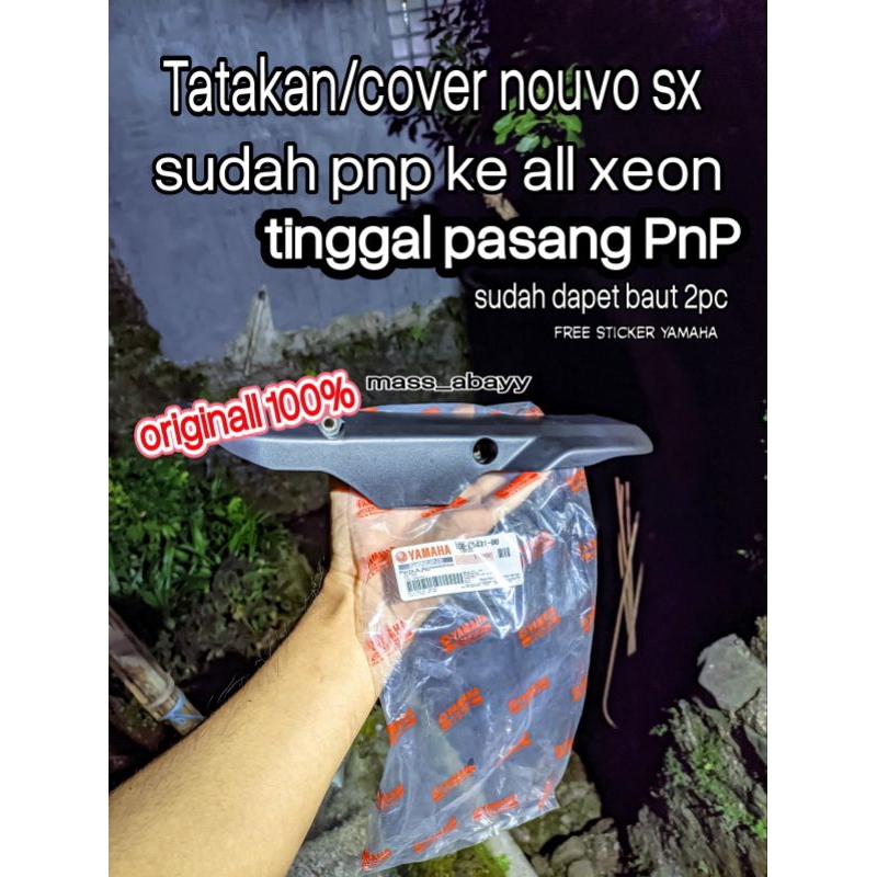 Cover/tatakan cvt Nouvo SX Sudah PNP Xeon (tinggal pasang)