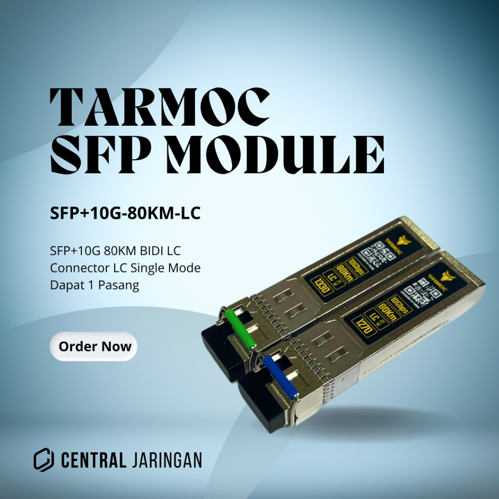 Tarmoc SFP-10G-L80-BD-LC | SFP 10G BIDI 80KM |SFP 10G 80KM Single Mode