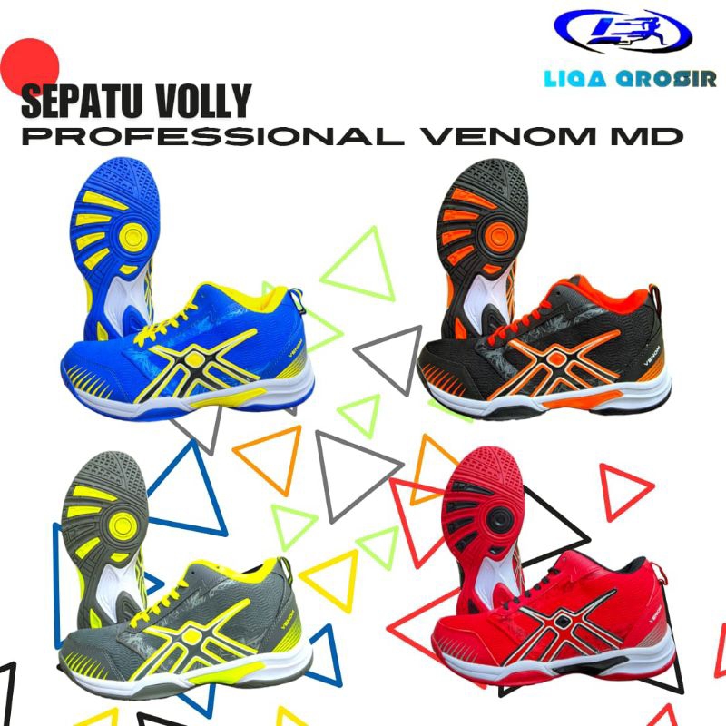 sepatu volly professional venom md