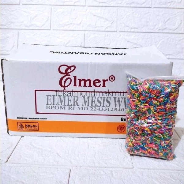 

Mesis Elmer Warna-warni Repack 250gr