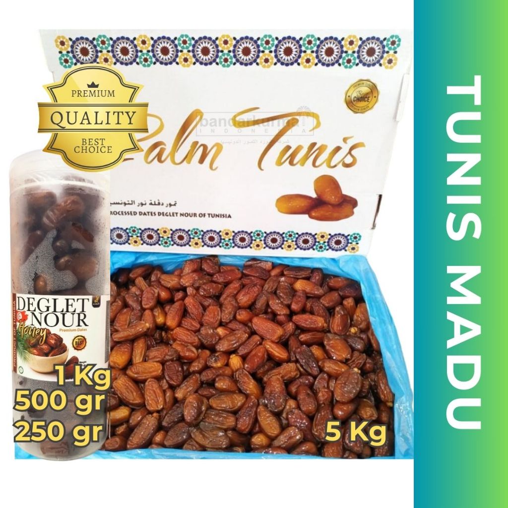 

Kurma Tunis Madu asli 100% Tunisia Premium Cemilan Sehat