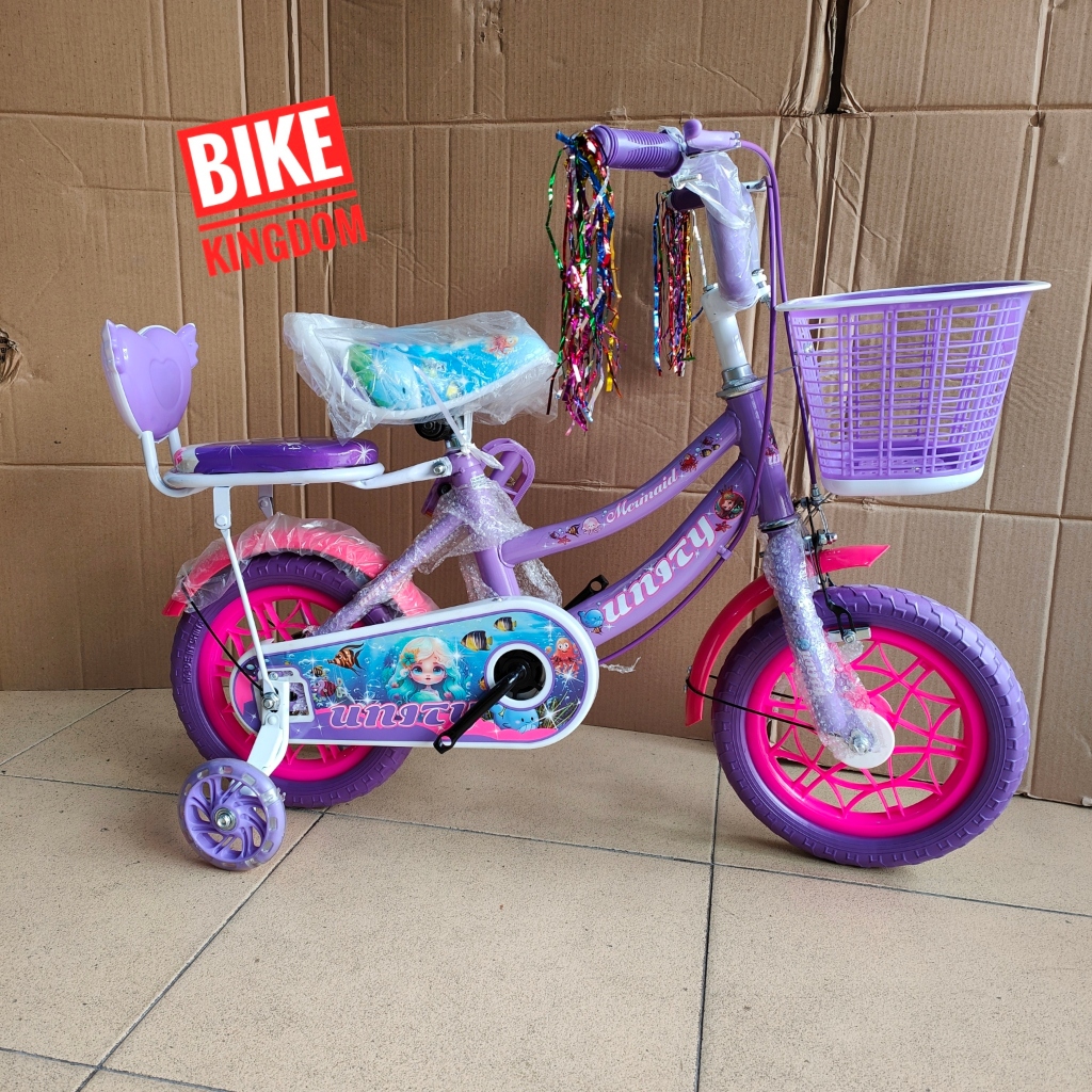 sepeda mini keranjang anak UNITY VICTORIA & unity mermaid eva 12inch