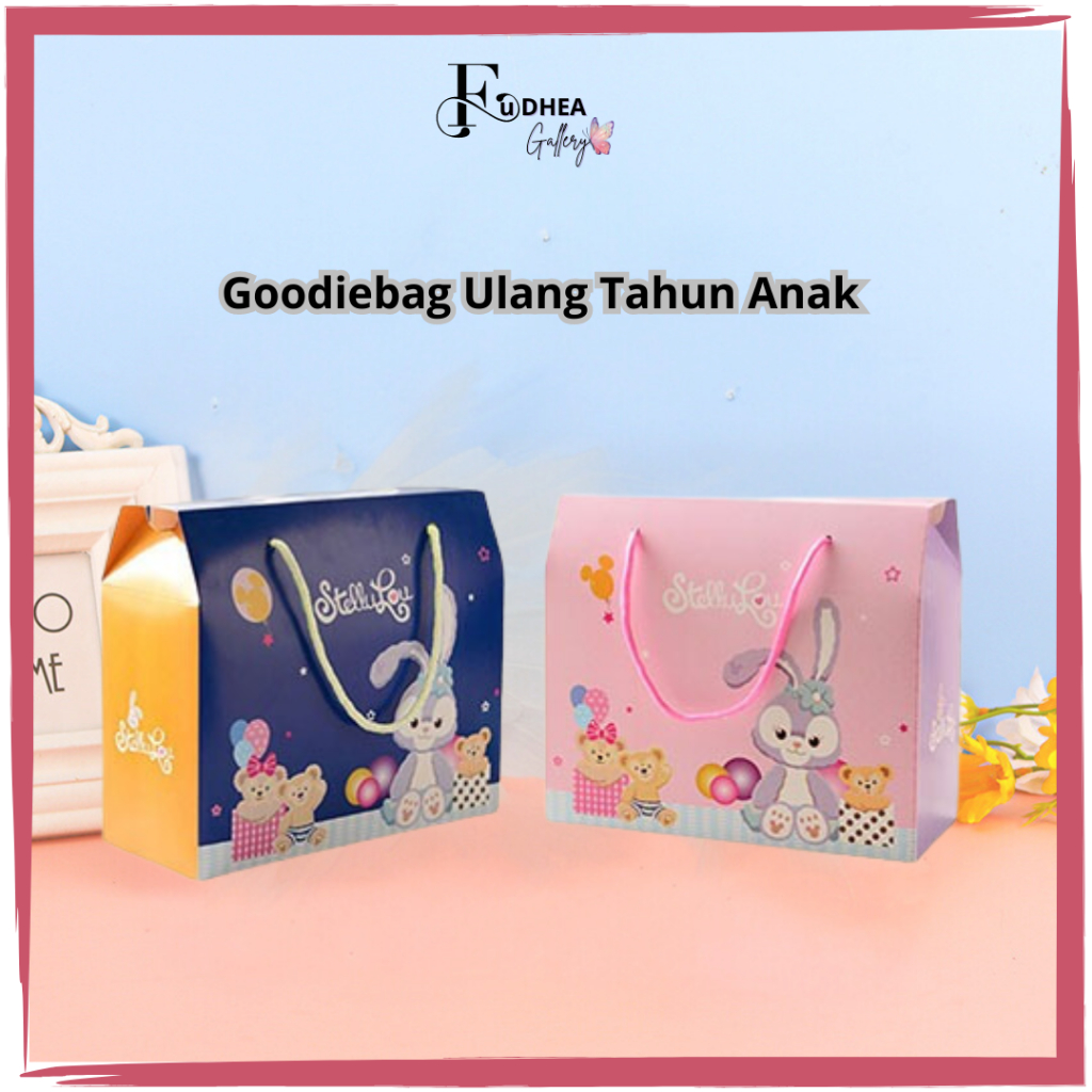 

FDG Goodiebag STELLALOU /Paperbag Ulang tahun Anak Lucu Karakter Stellalou / Tas Ulang Tahun Anak PP07