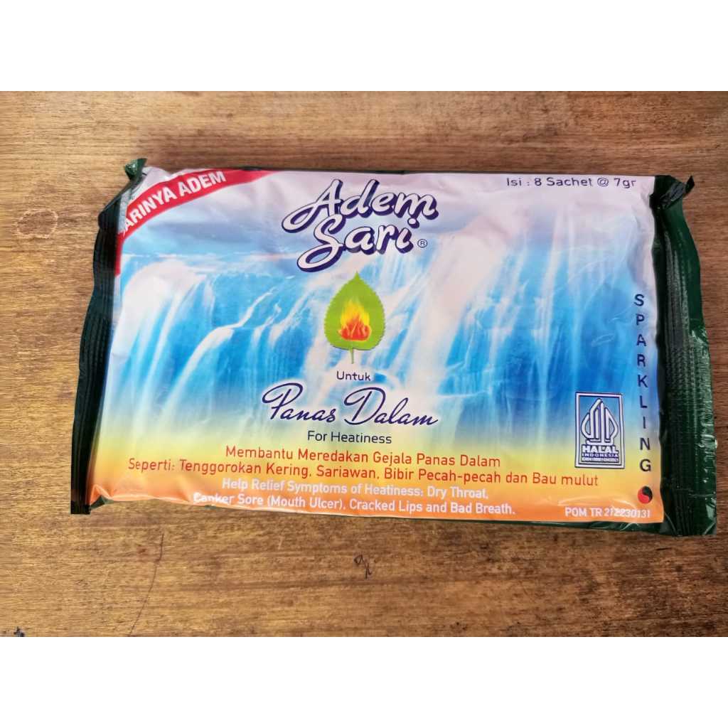 

Adem Sari 1 pack isi 8 sachet 7gram