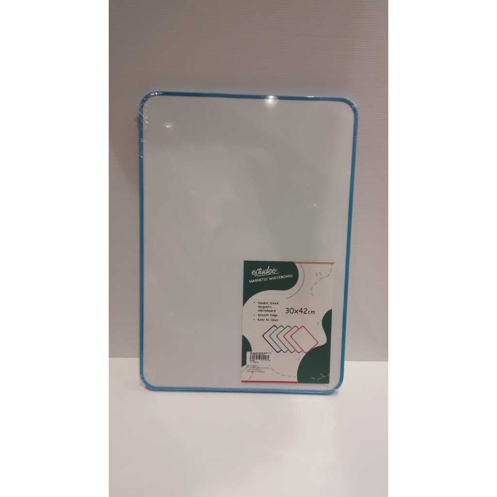 

GRAMEDIA BSD CITY - ESTUDEE WHITEBOARD MAGNETIC 2 SIDE 30X42CM LIGHT BLUE
