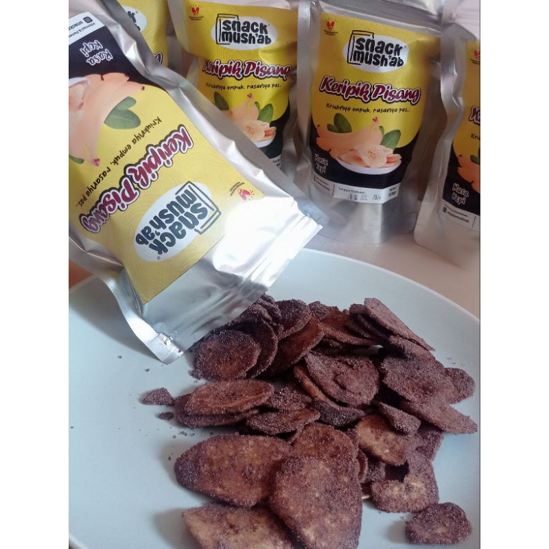 

Snack Mush'ab - Keripik Pisang Rasa Kopi isi 120gr