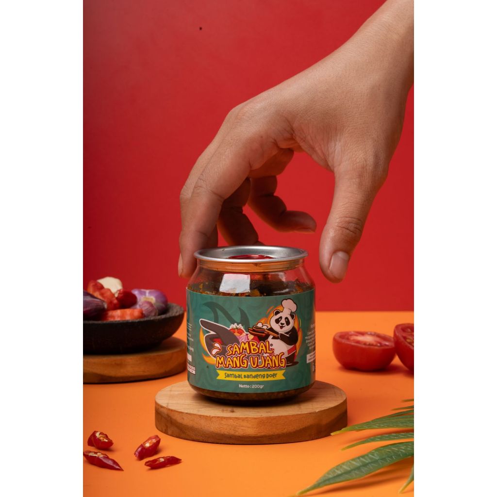 

Sambal Ikan Bandeng Doer Mang Ujang 200g/Sambal Siap Makan/Sambal Viral/Sambal Hot Extra Pedas Mantap/Sambal Instan