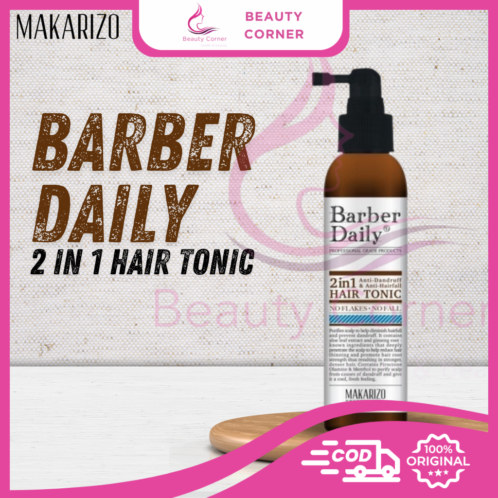 Makarizo Barber Daily 2 in 1 Hair Tonic