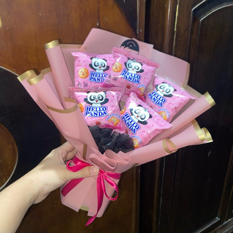 

bucket snack by eldiana bouquet
