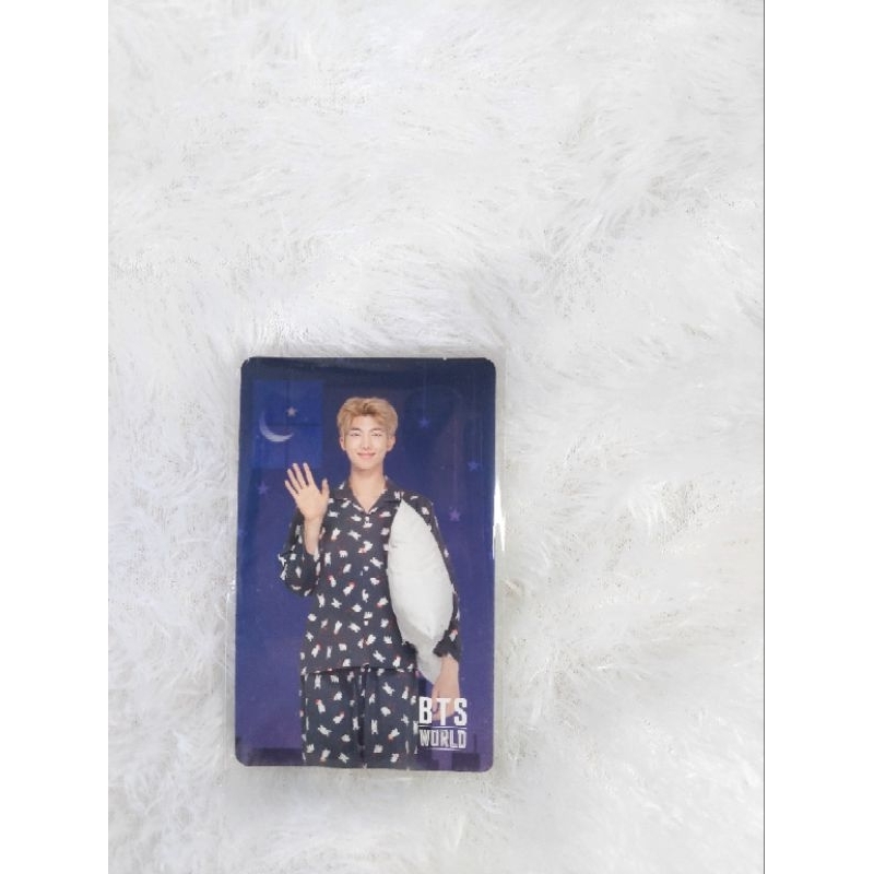 PHOTOCARD BTS OFFICIAL NAMJOON BTS WORLD