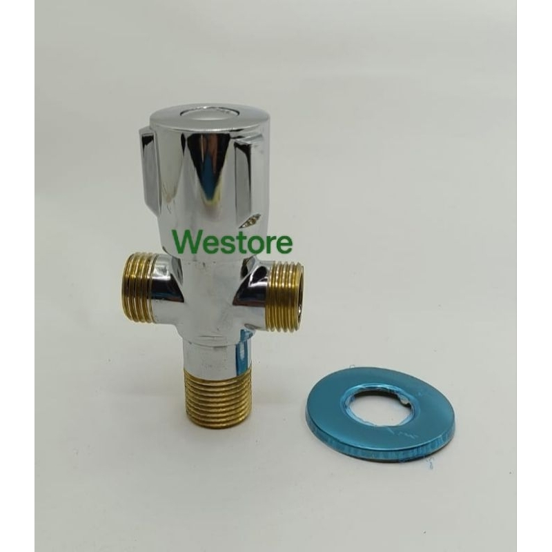 STOP KRAN T SAMBUNG KUNINGAN