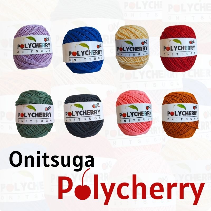 Onitsuga Polycherry Benang Rajut D18