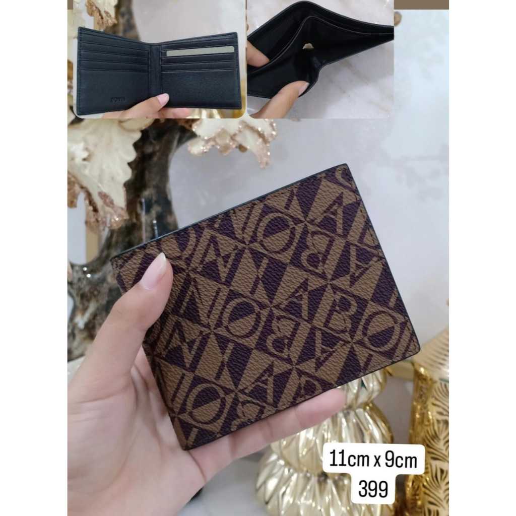 dompet pria monogram bonia original