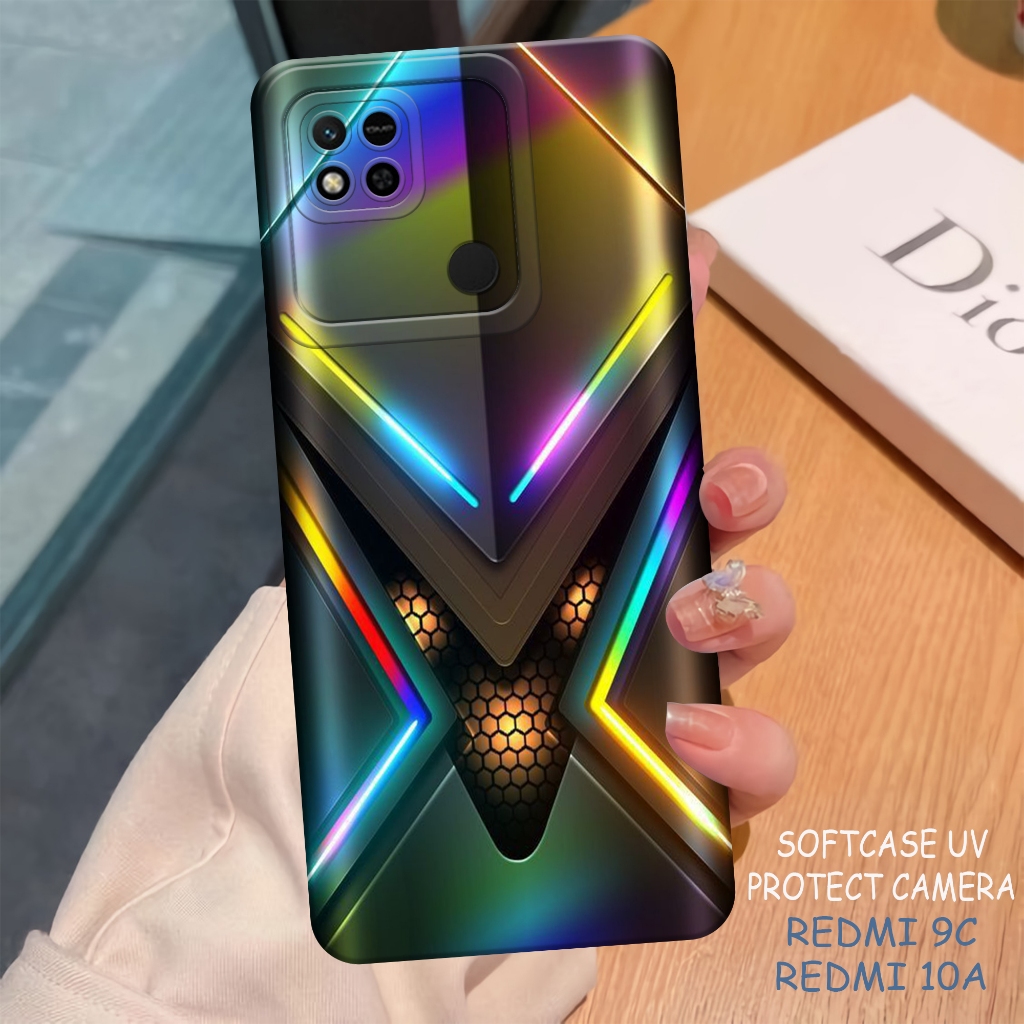 Case XIAOMI REDMI 10A - REDMI 9C  - Softcase XIAOMI REDMI 10A - REDMI 9C  - Softcase Pro Camera -  C
