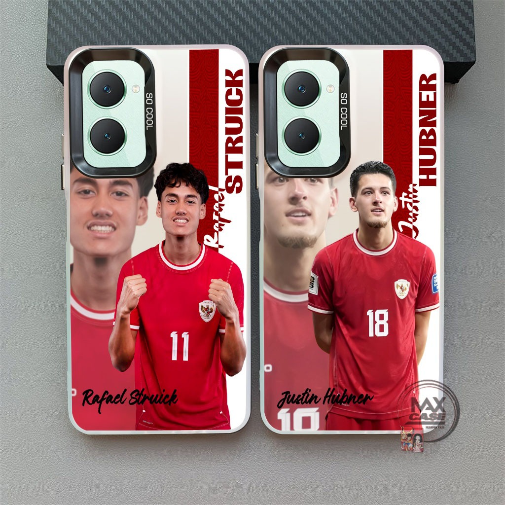#M14 Casing Motif Timnas Garuda Indonesia Nathan RafaelStruick Arhan TomHaye Marselino Hubner - Case