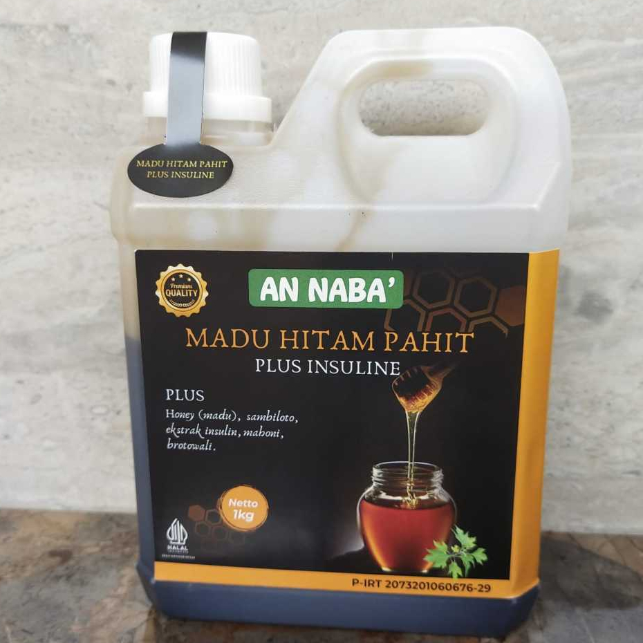 

Madu Hitam Pahit Plus Insulin Annaba' 1kg Menurunkan Kadar Gula Darah - Meningkatkan Imunitas Tubuh