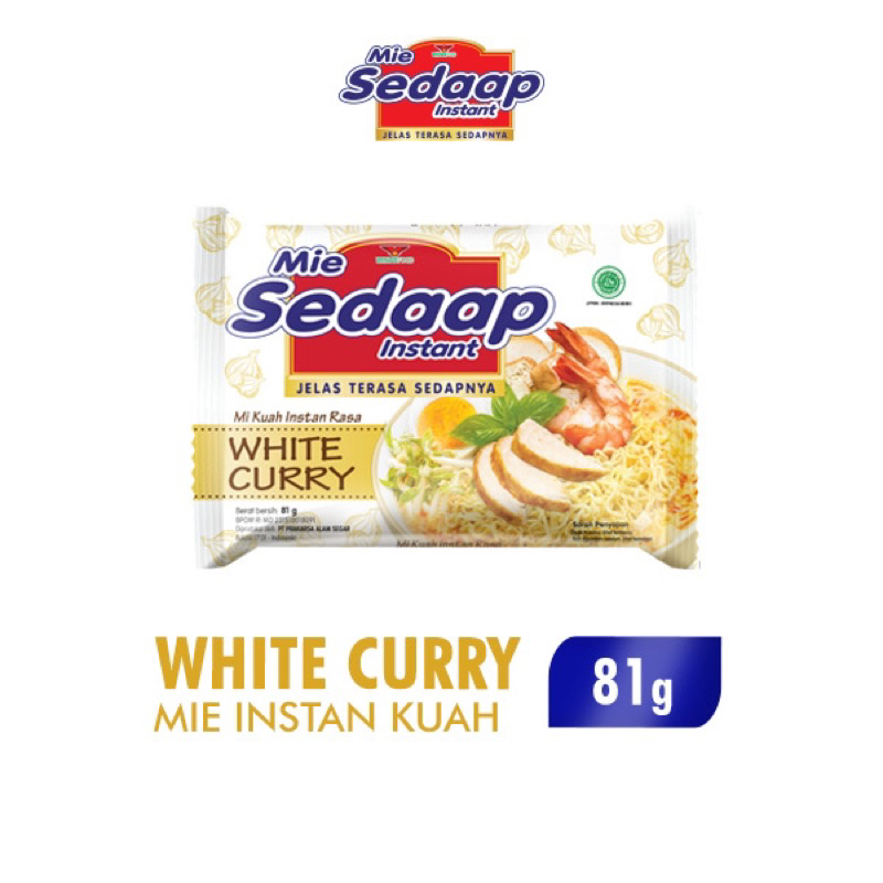 

Sedaap Mie Instan Kuah White Curry 81g