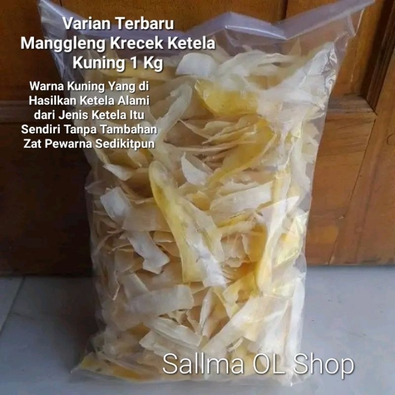 

Manggleng/Krecek Spesial Ketela Kuning 1 kg