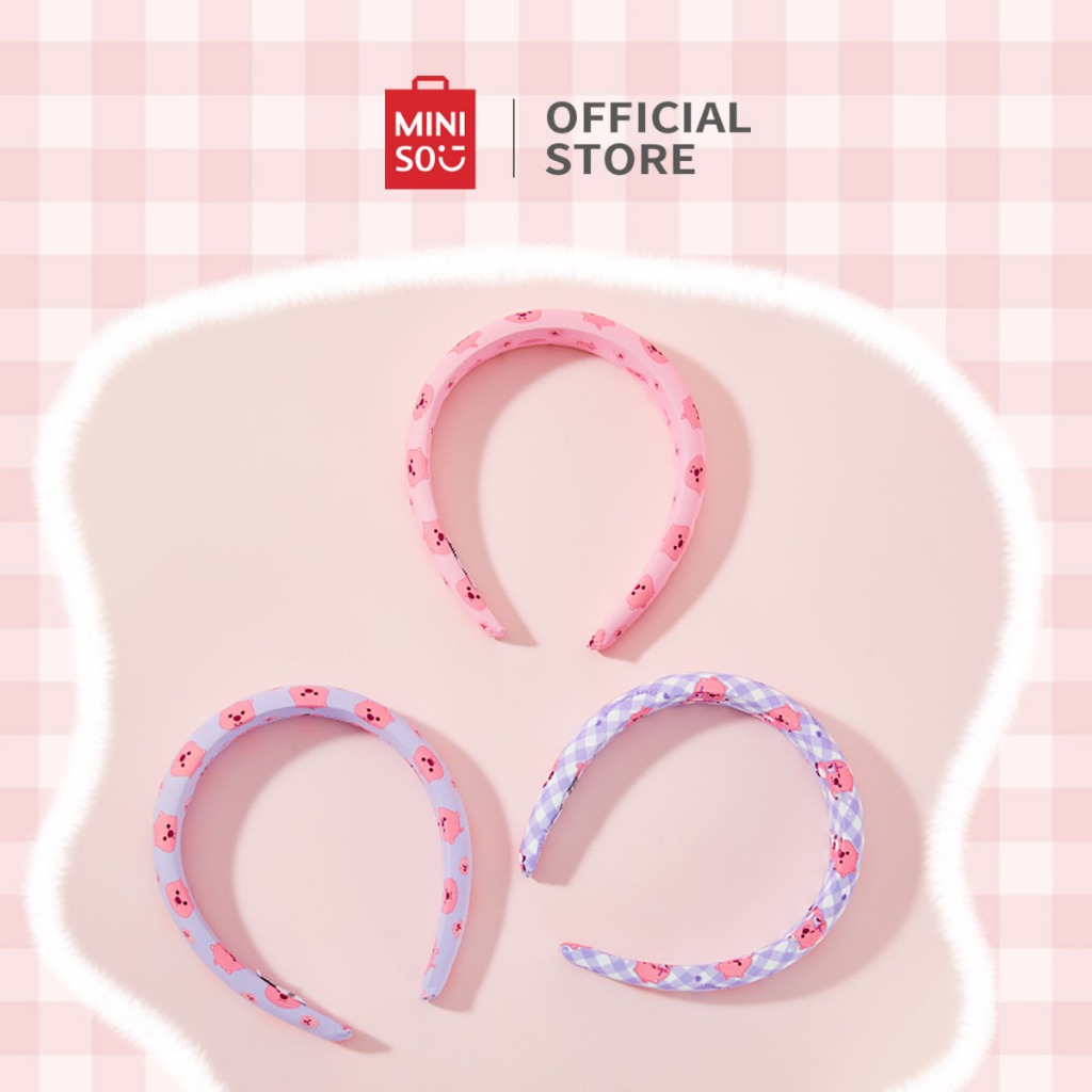 Miniso x ZANMANG Loopy Collection Hair Hoop Lingkaran Rambut Cocok Untuk Dewasa dan Anak-anak imut-i